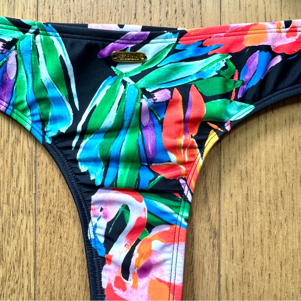 Eidon Tropical Print Bikini Top Size S - Bottom Size XS - NWT - Picture 8 of 11